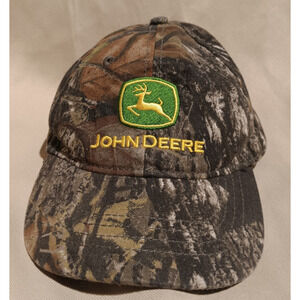 John Deere Toddler Hat Camo 4T 5T Stretch Fit Farm Tractor Boys Cap